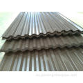 Hojas de techo de metal corrugado con recubrimiento de color Hoja de hierro